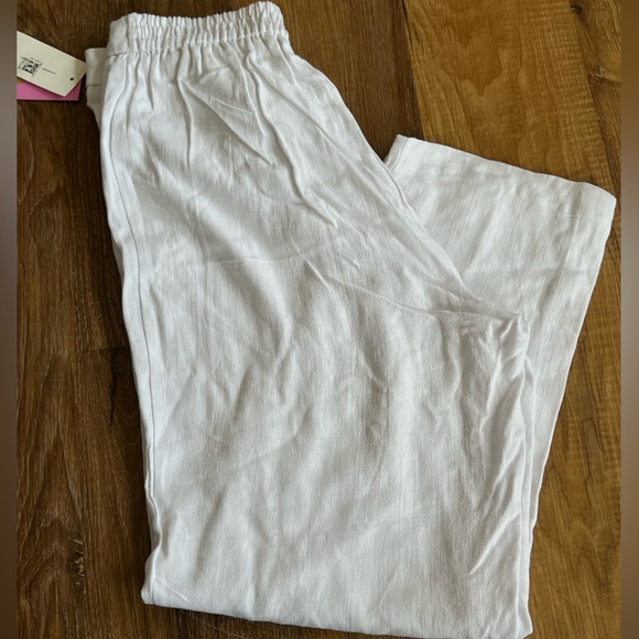 Riley & Rae soft white drawstring pants size small - Picture 5 of 5